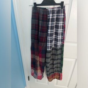 Urban outfitters recycled flannel pants